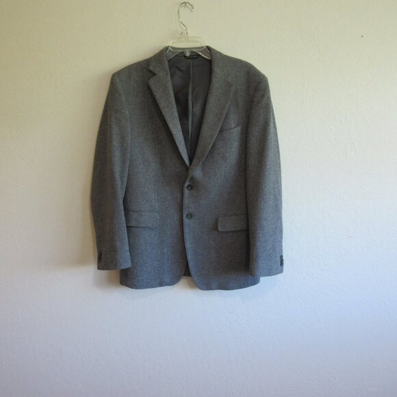 Banana Republic Other - BANANA REPUBLIC Modern Fit Gray Wool Lined 40R Blazer Sports Jacket